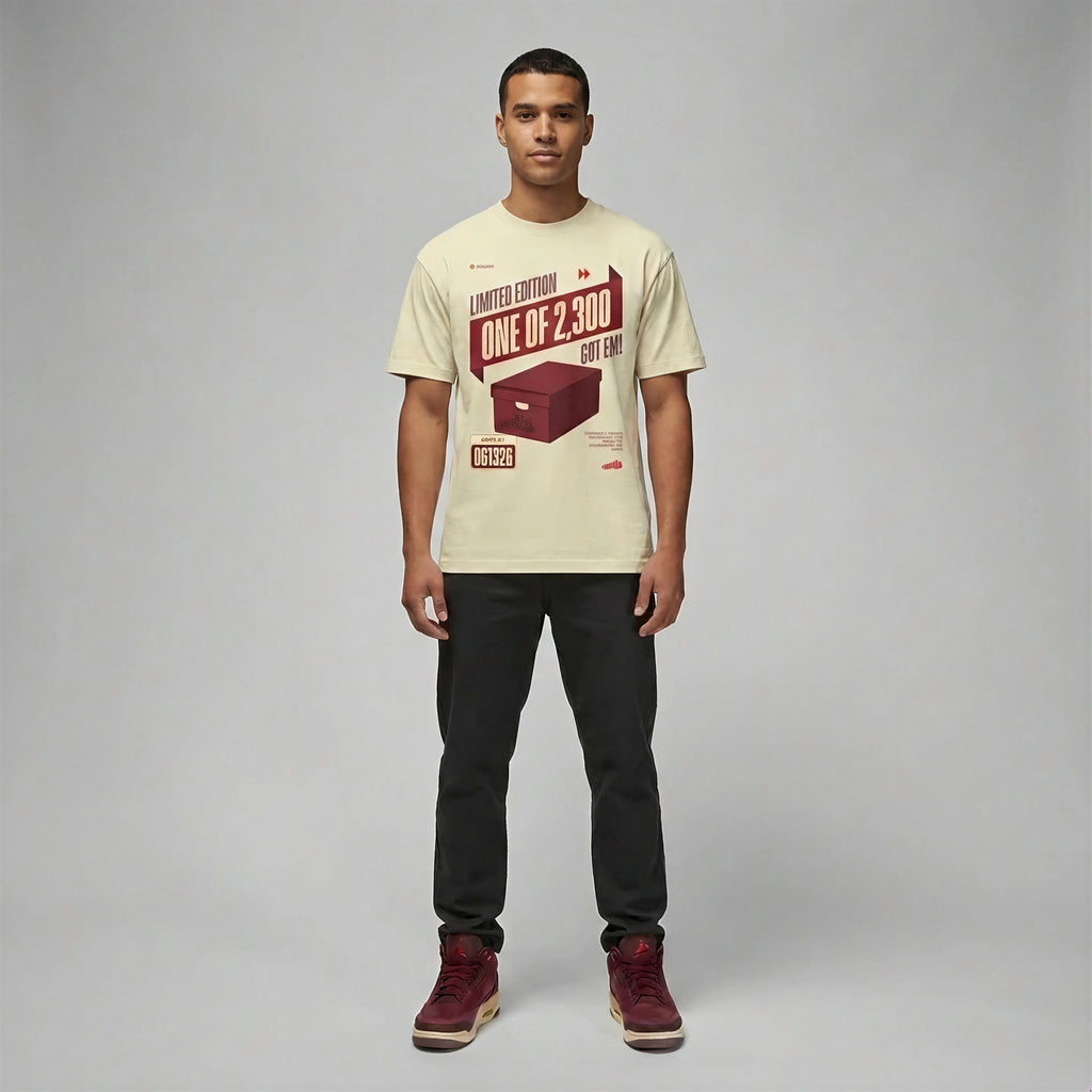 Limited Edition Premium T-Shirt Matching Air Jordan 3 BIN 23