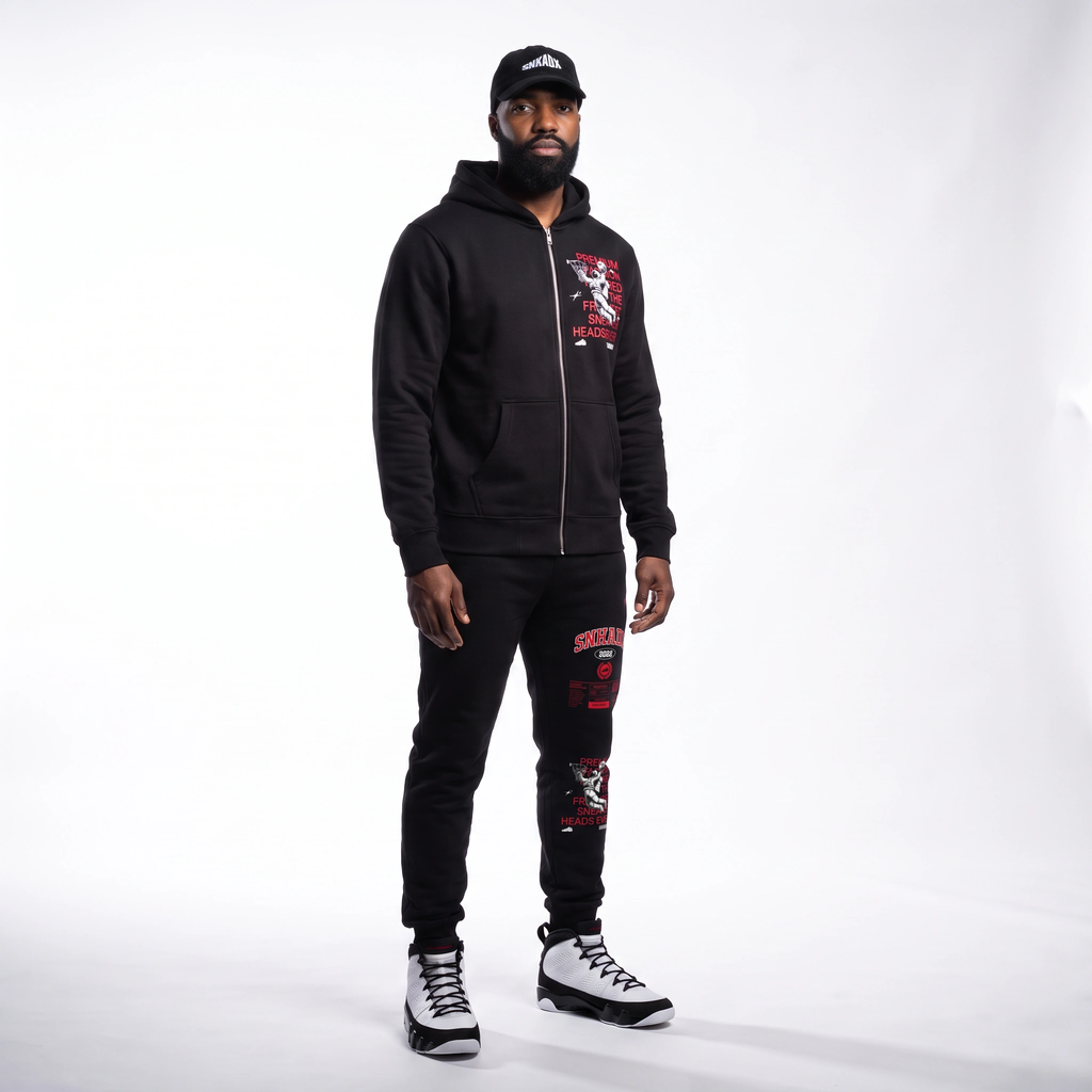 Fly Astronaut Fleece Zip Hoodie Matching Air Jordan 9 Space Jam