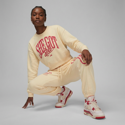 She Got Sole Vintage Washed Drawstring Sweatpants Jordan 4 Valentine’s Day