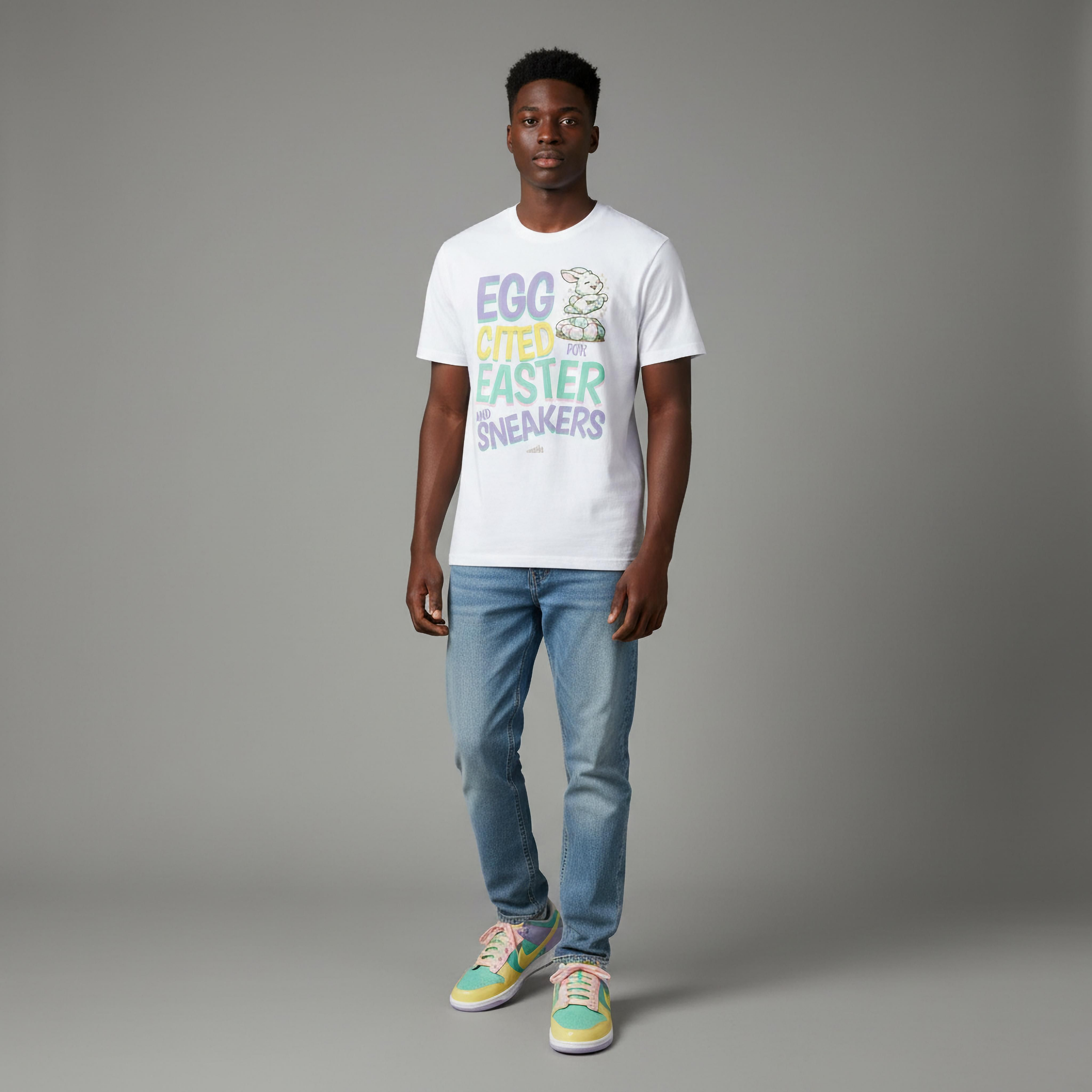 Easter 2026 Oversized Premium T-Shirt Matching Dunk Low Easter