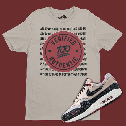 Verified Authentic T-Shirt Matching Air Max 1 Keep Rippin Stop Slippin 2.0