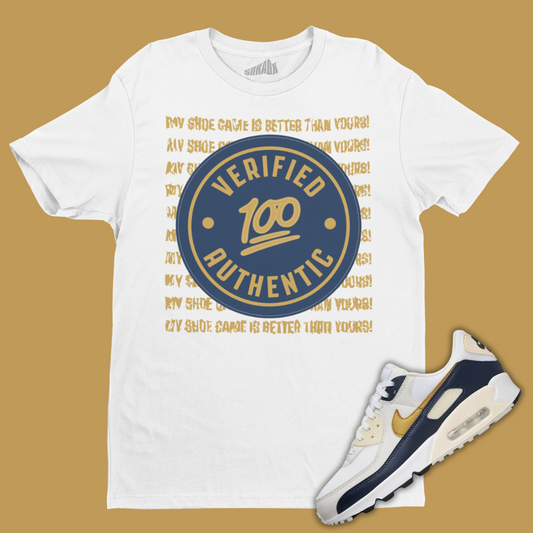 Verified Authentic T-Shirt Matching Air Max 90 Olympics