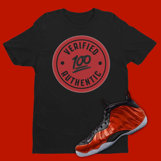 Nike Air Foamposite One Metallic Red Matching Shirt