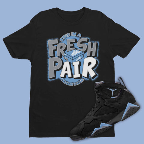 Fresh Air Shirt Matching Air Jordan 7 Chambray