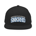 Certified Sneakerhead Snapback Black University Blue White - Black