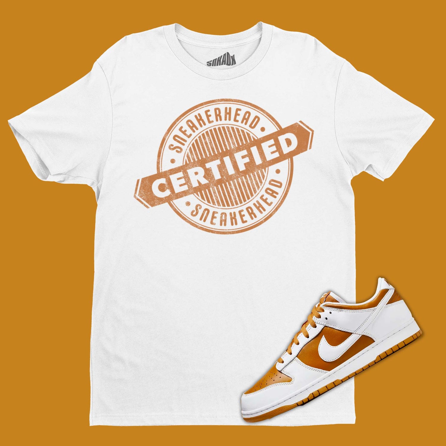Certified Sneakerhead T-Shirt Matching Dunk Reverse Curry