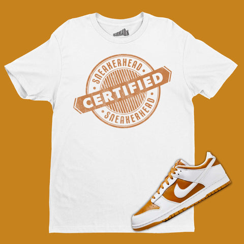 Certified Sneakerhead T-Shirt Matching Dunk Reverse Curry