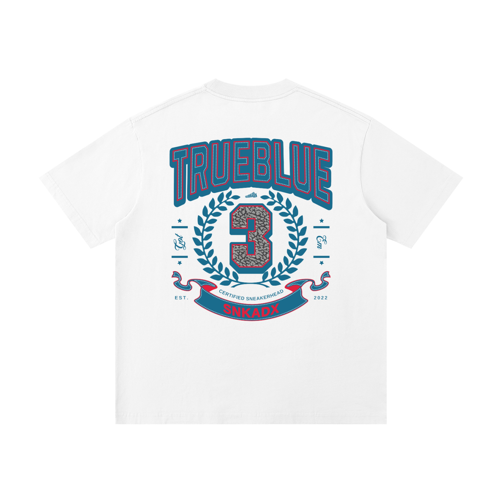 Laurel Premium T-Shirt Matching Air Jordan 3 True Blue
