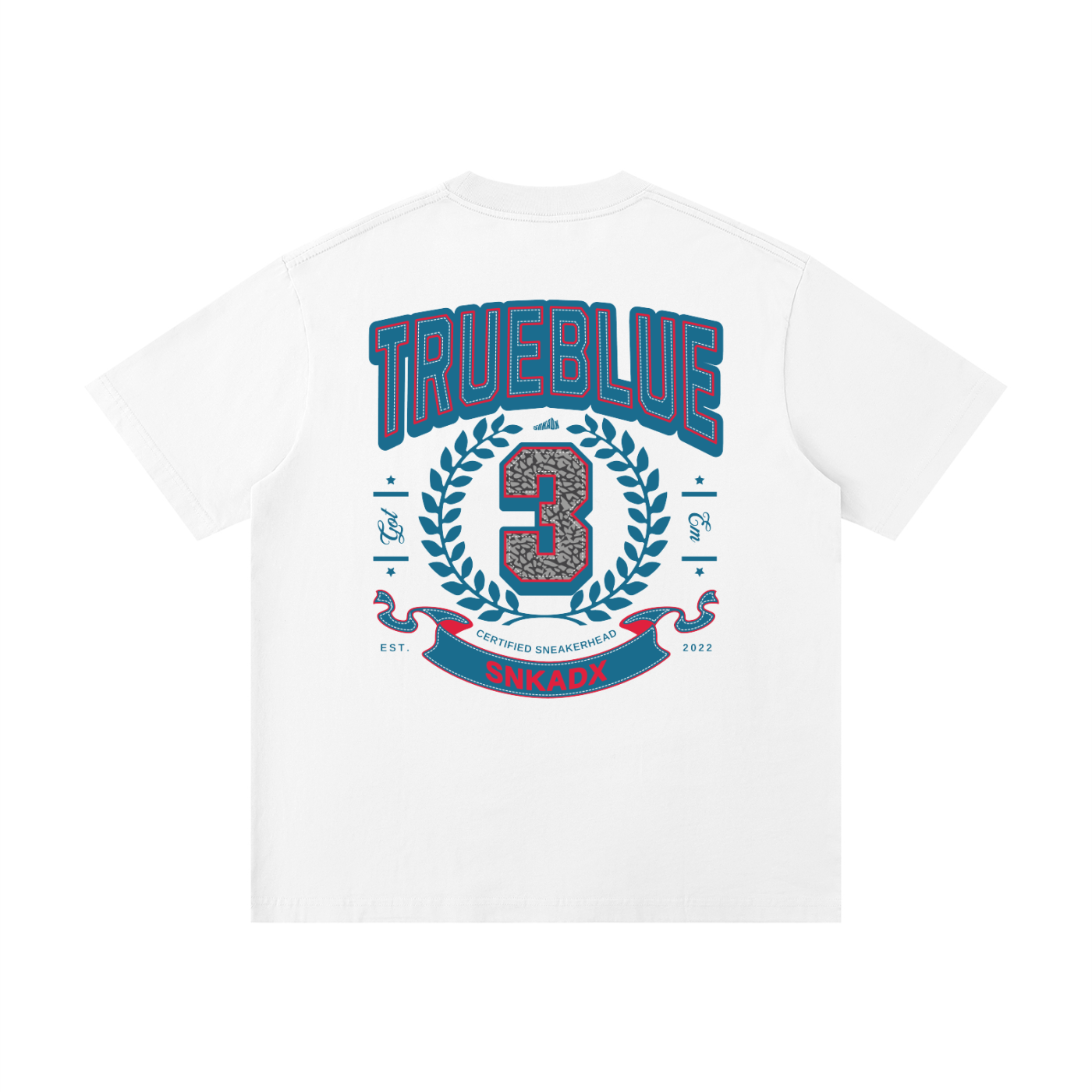 Laurel Premium T-Shirt Matching Air Jordan 3 True Blue