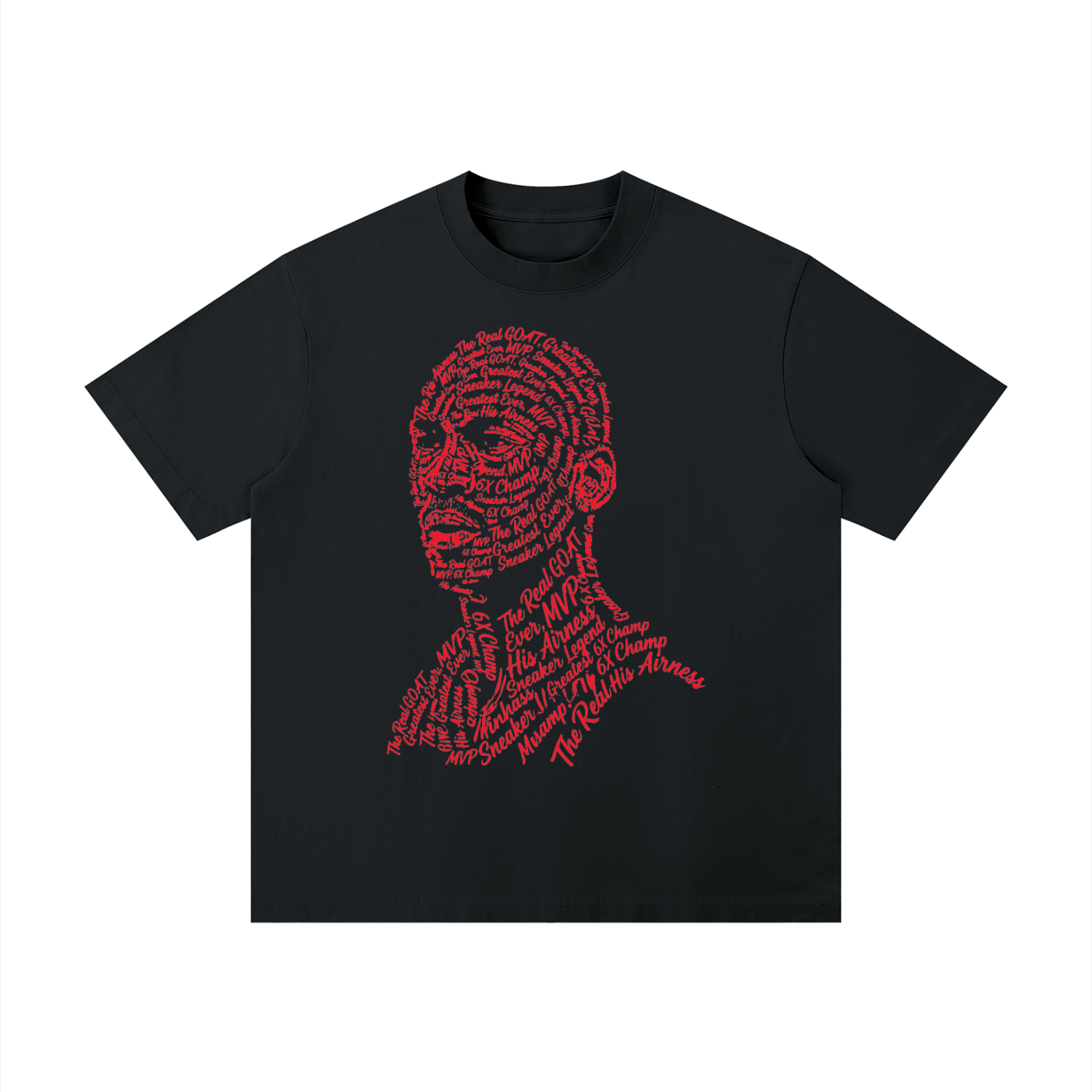 Jordan Stats Premium T-Shirt Matching Jordan 12 Bloodline