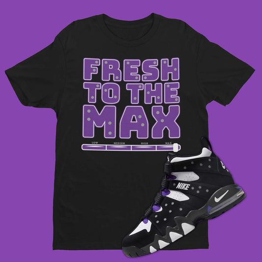 Peace Love Sneakers Nike Air Max CB 94 OG Pure Purple Matching T-Shirt from SNKADX