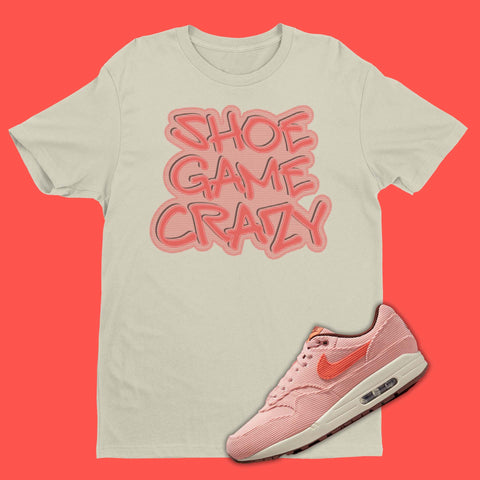 nike air max 1 corduroy coral stardust shirt