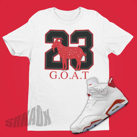 Shirt To Match Air Jordan 6 Red Oreo
