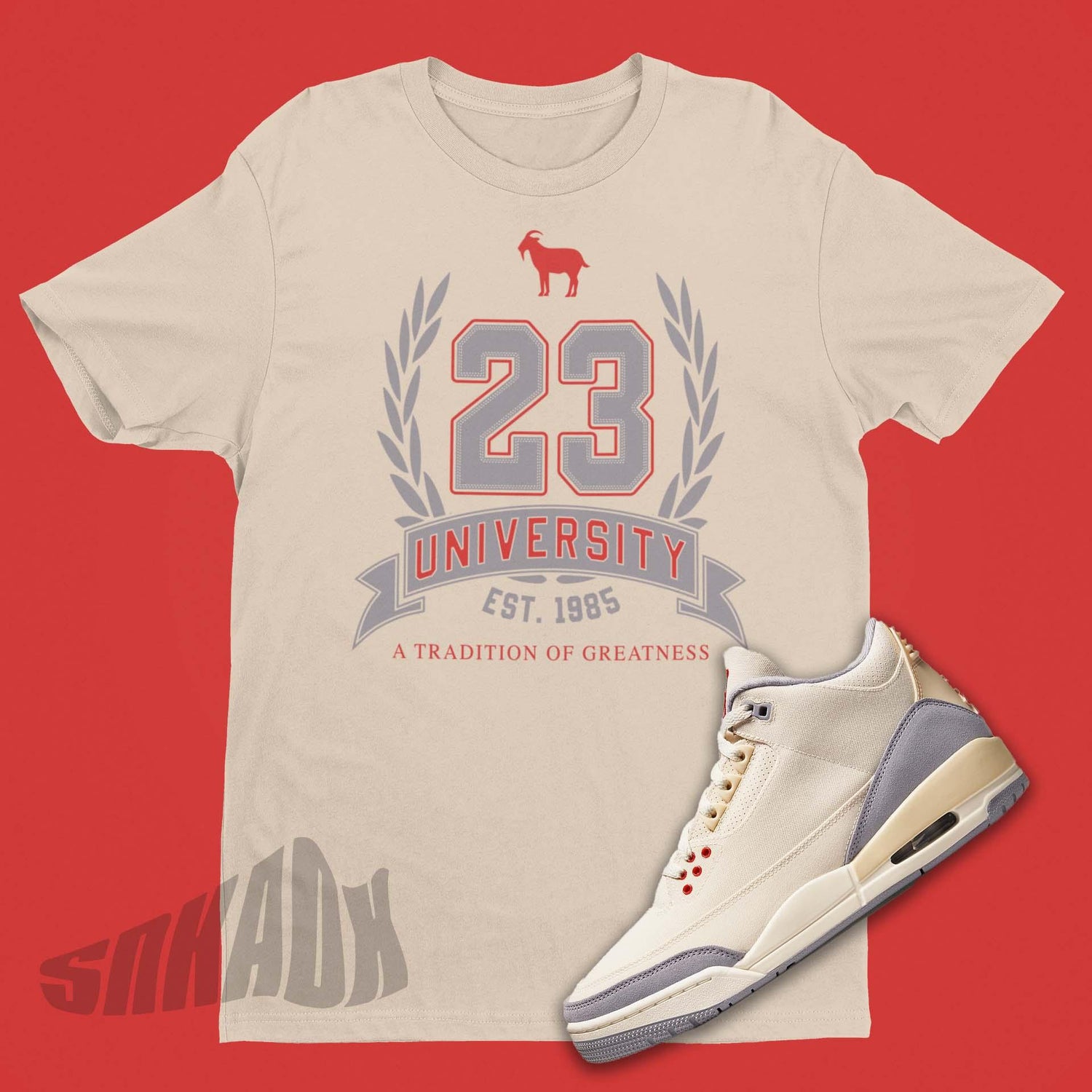 Shirt to Match Air Jordan 3 SE Canvas