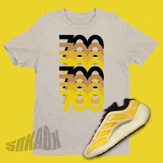 Shirt To Match Yeezy 700 v3 Mono Safflower