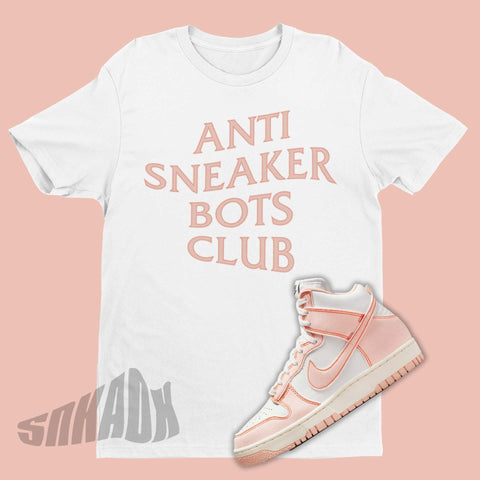 Anti Sneaker Bots Shirt To Match Nike Dunk Arctic Orange