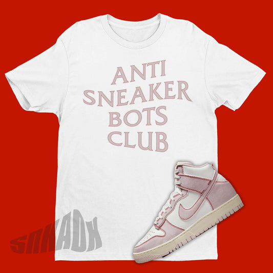 Nike Dunk Pink Denim matching tee