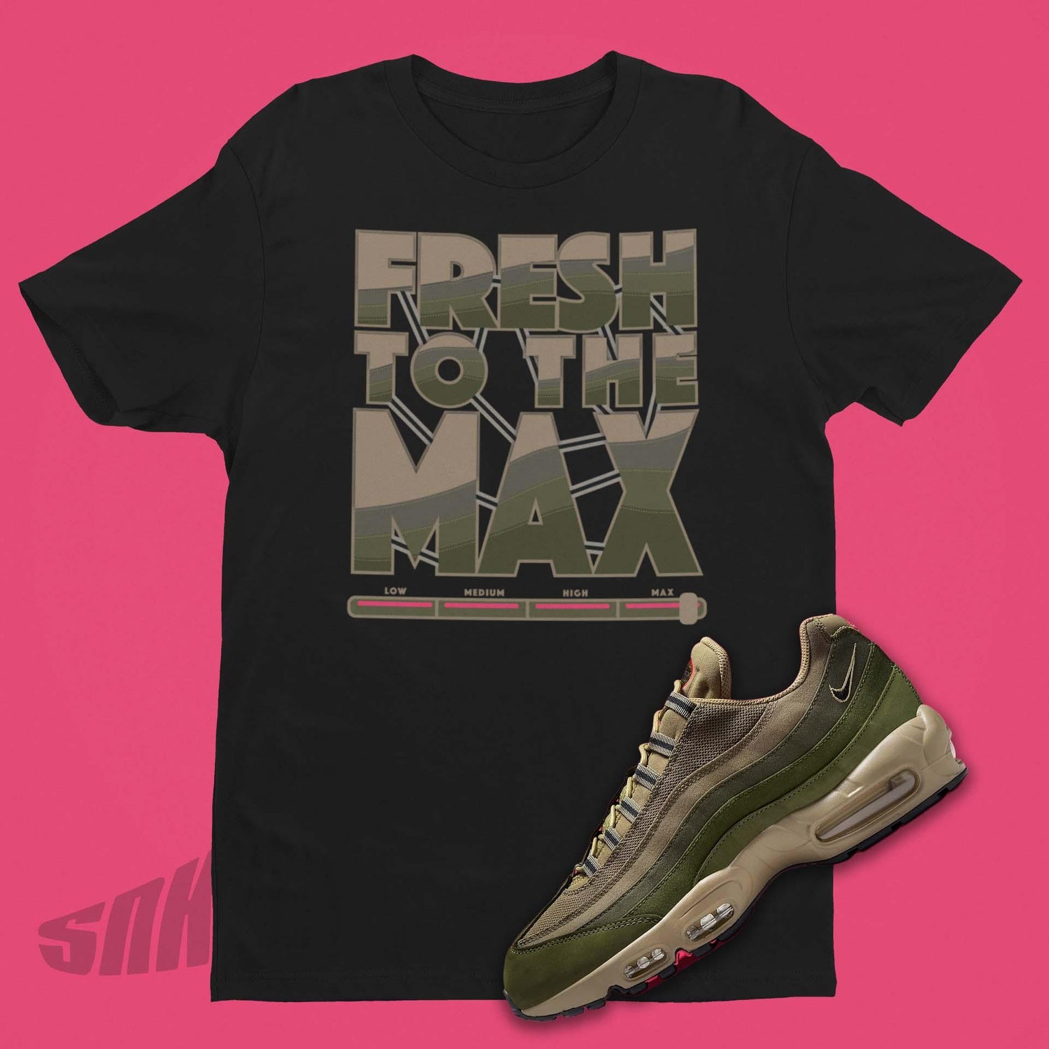 Shirt To Match Nike Air Max 95 Matte Olive