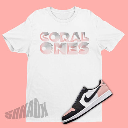 Bleached Coral 1s Shirt To Match Air Jordan 1 Bleached Coral