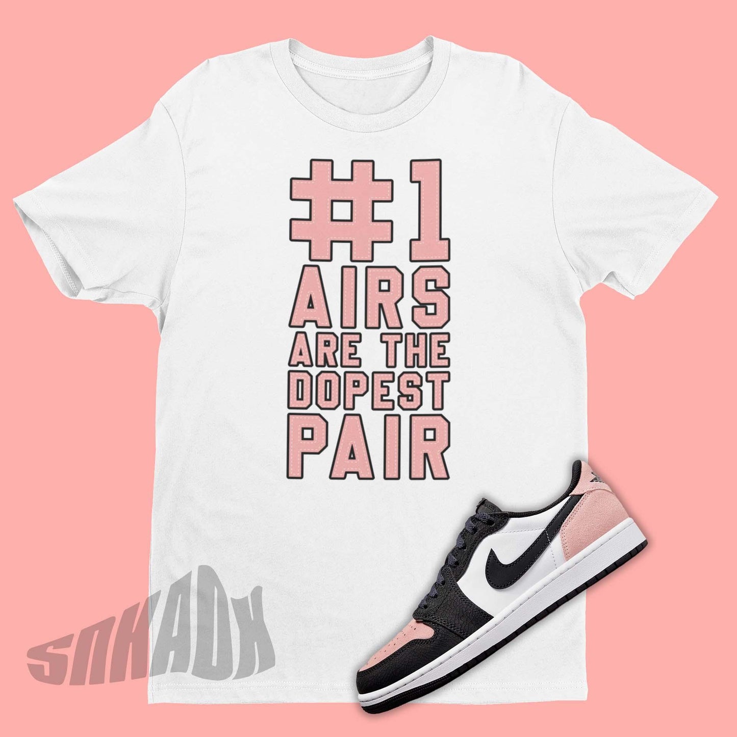 Dope Jordans Shirt To Match Air Jordan 1 Bleached Coral