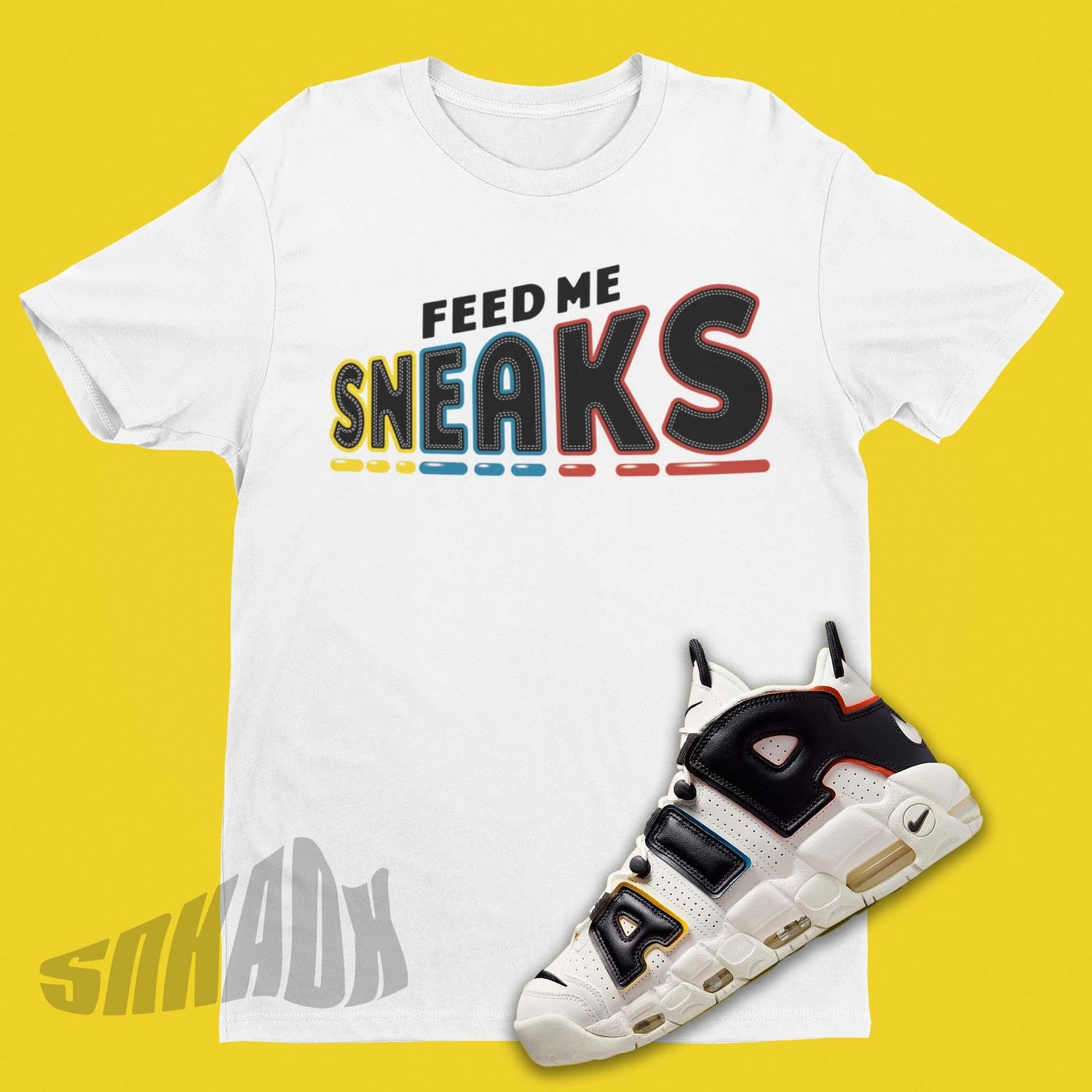 Shirt To Match  Air More Uptempo Trading Cards