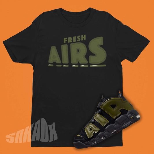 Shirt To Match Nike Air More Uptempo Rough Green