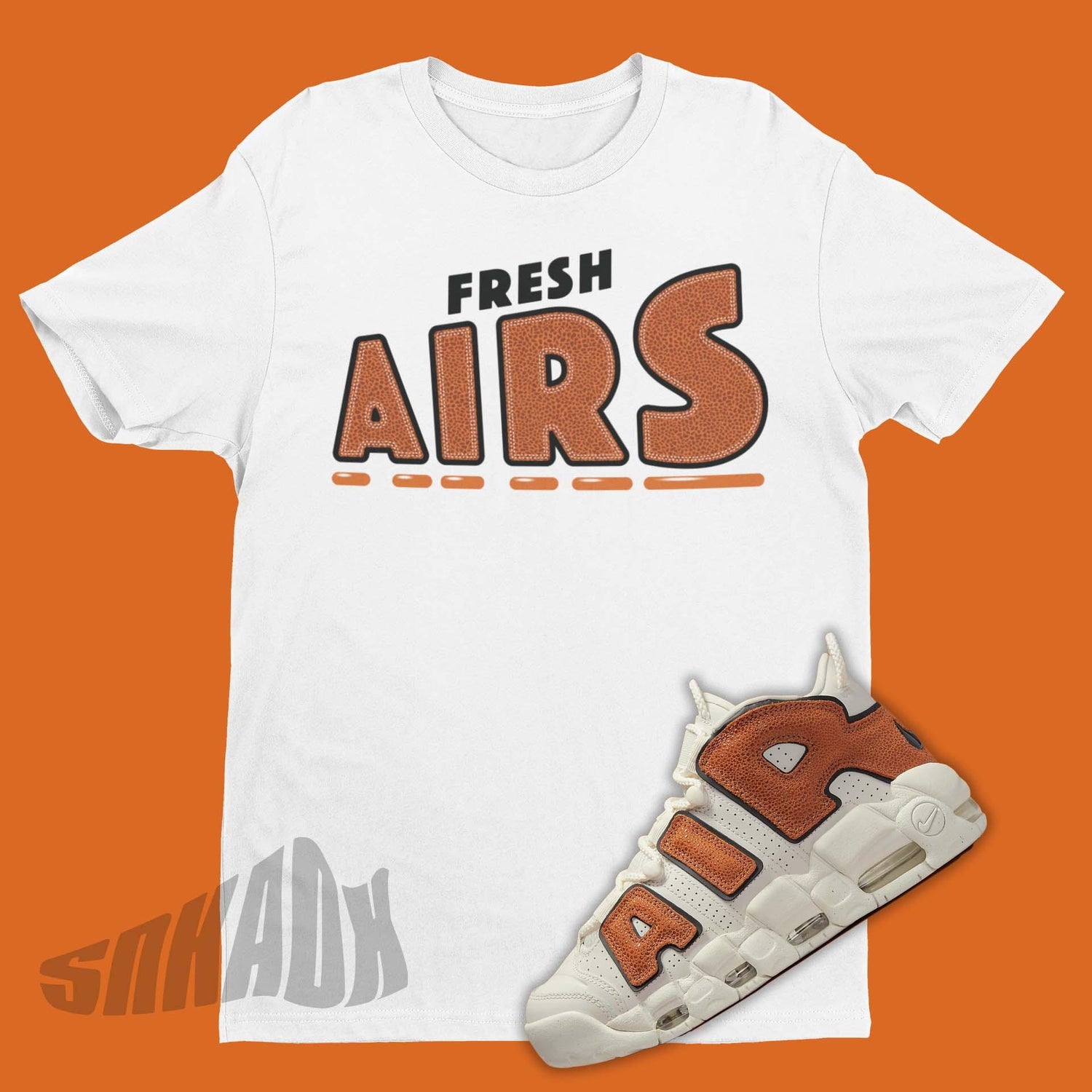 shirt to match Nike Air More Uptempo Basketball