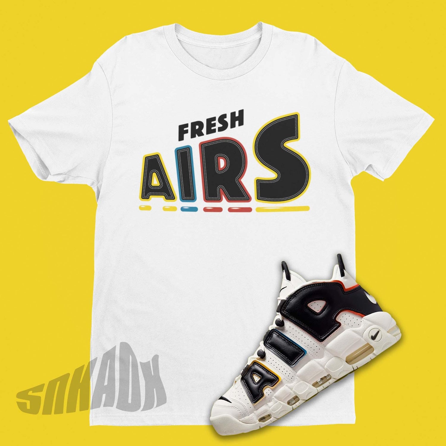 Shirt To Match Nike Air More Uptempo Trading Cards