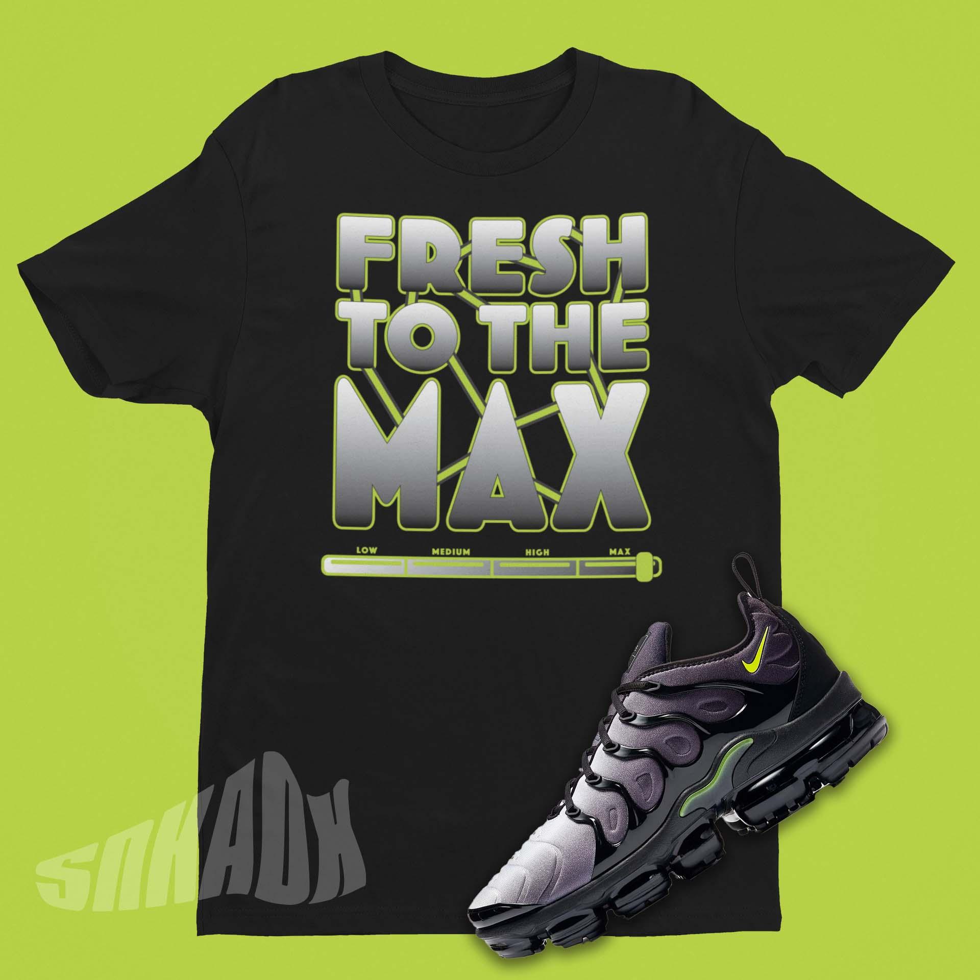 Shirt To Match Nike VaporMax Plus Neon 95