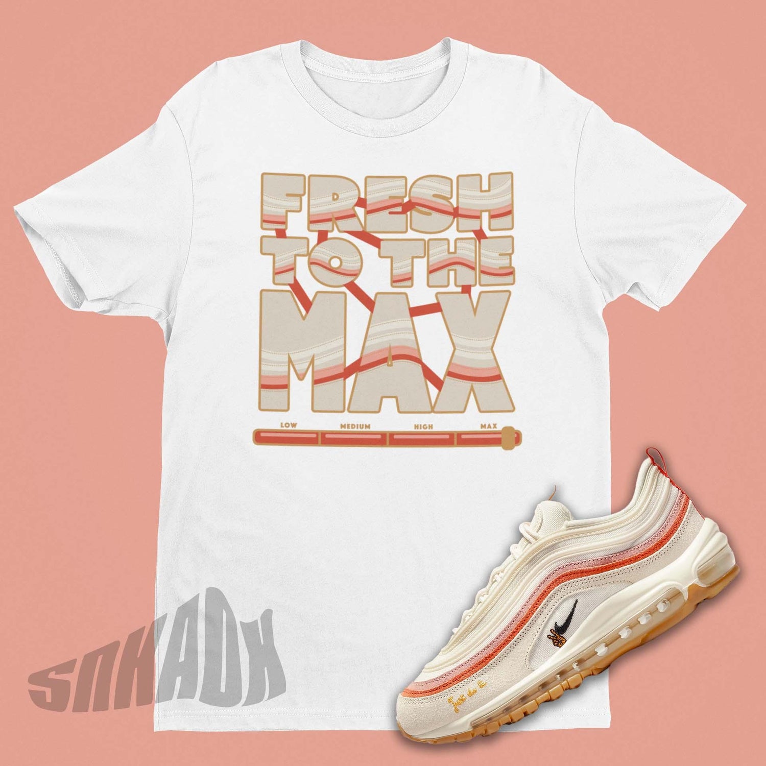 Nike Air Max 97 Rock N Roll Matching Shirt