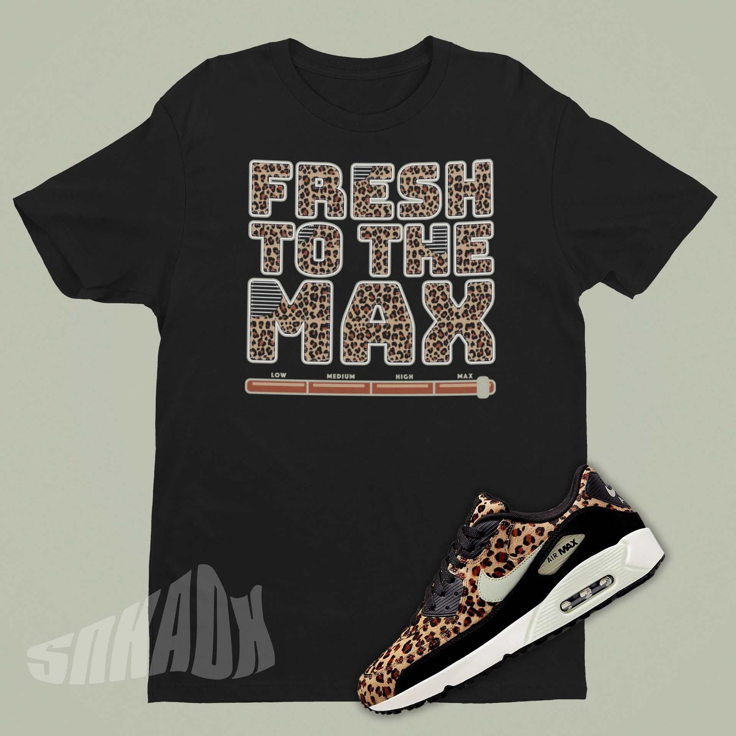 Shirt To Match Nike Air Max 90 G Leopard