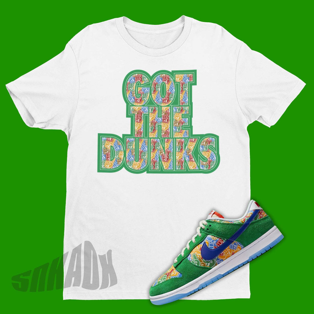 Nike Dunk Low Foam Finger Sneaker Shirt And Sneaker Matching Outfits