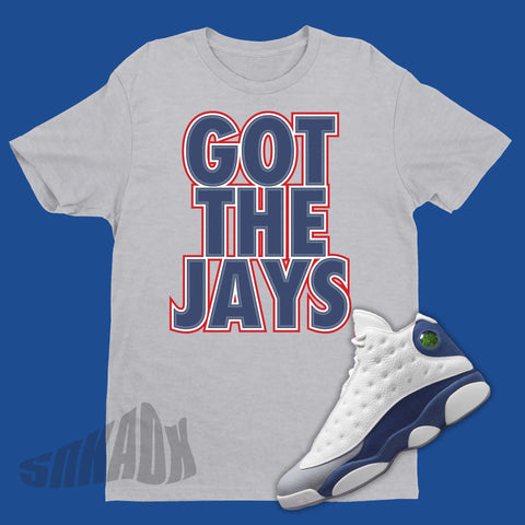 Got The Jays Shirt To Match Air Jordan 13 French Blue