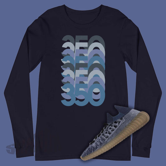 NowServing Jordan 6 Pinnacle Sneaker Colorway Beacon Print T-Shirt