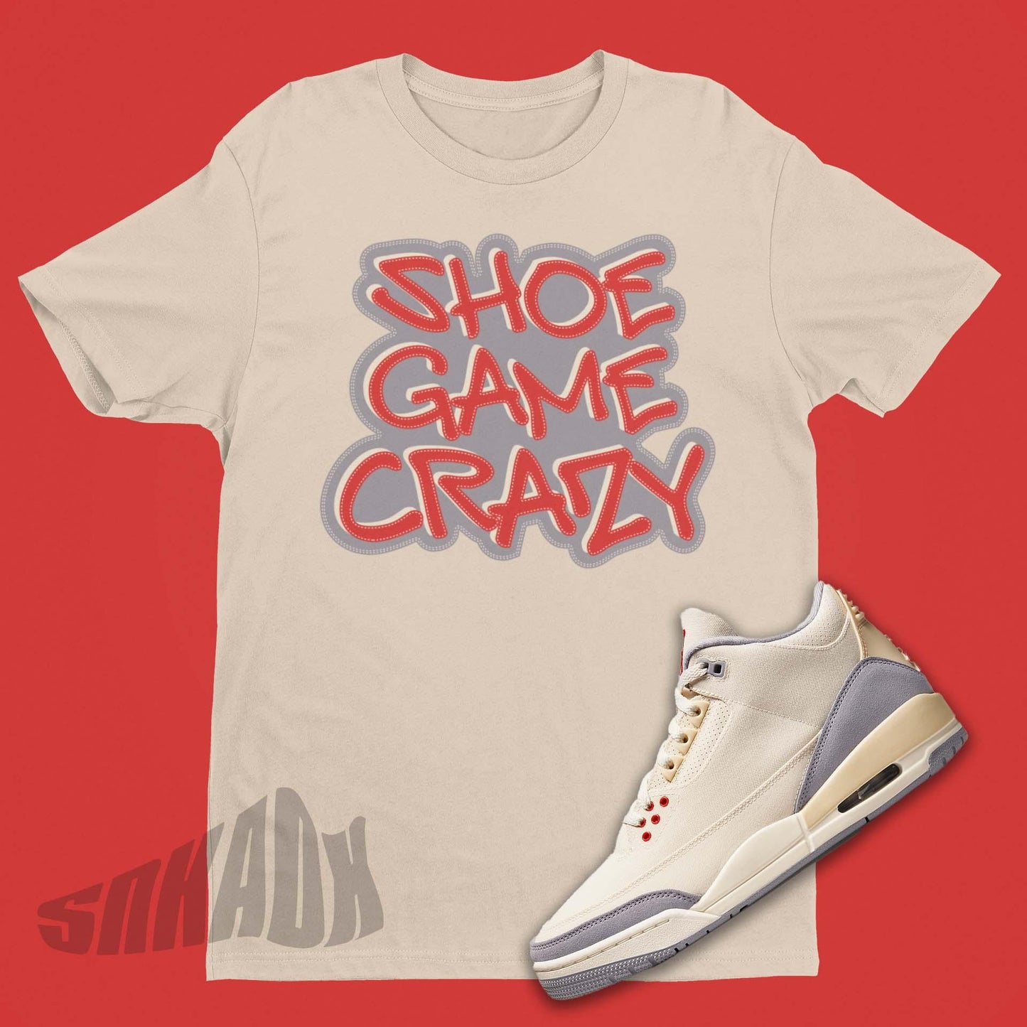 Shirt To Match Air Jordan 3 SE Canvas