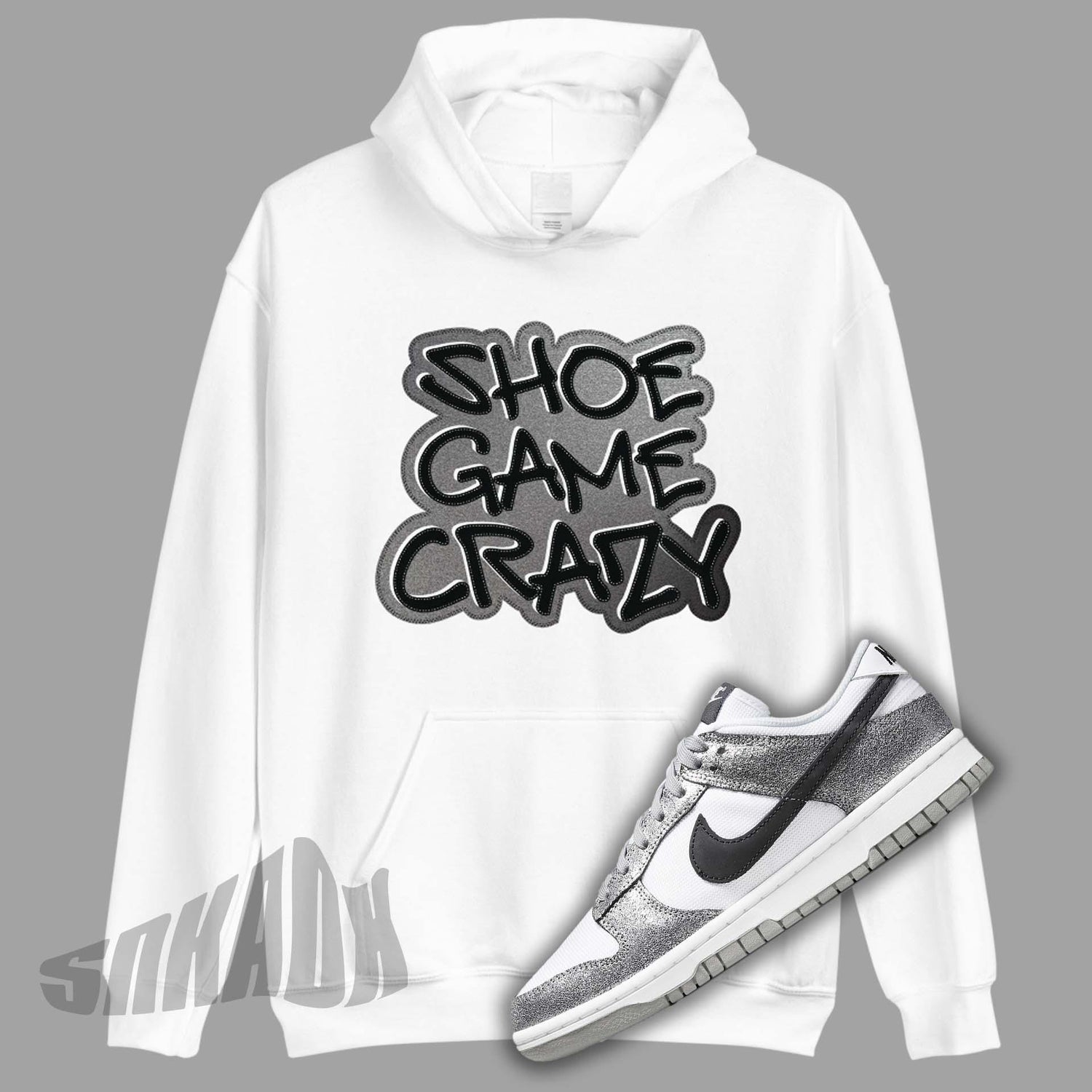 Shoe game crazy hoodie to match Nike Dunk Golden Gals