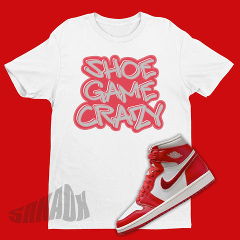 Shoe Game Crazy Shirt To Match Air Jordan 1 Newstalgia Chenille