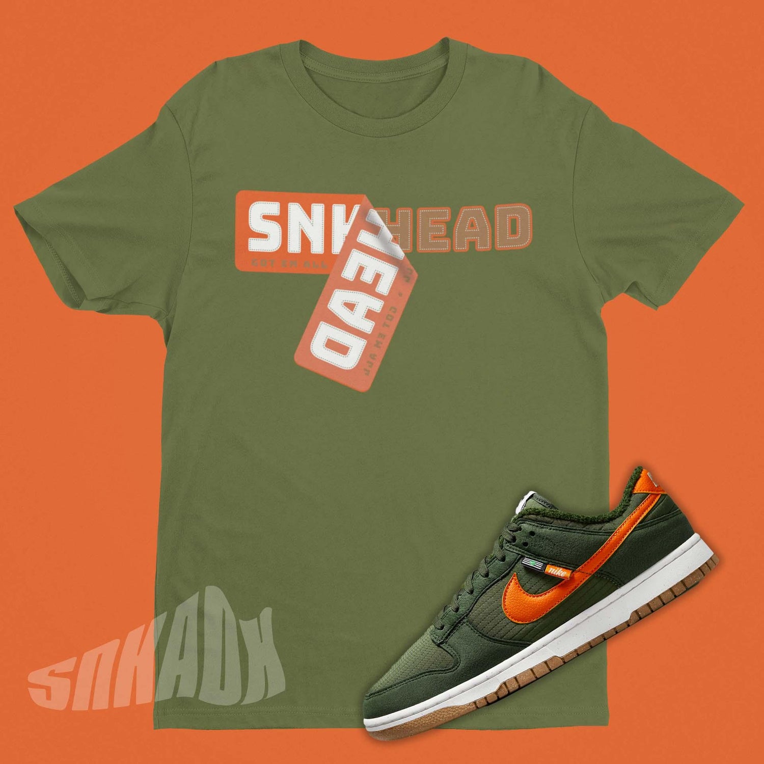 Shirt To Match Nike Dunk Low Next Nature Sequoia