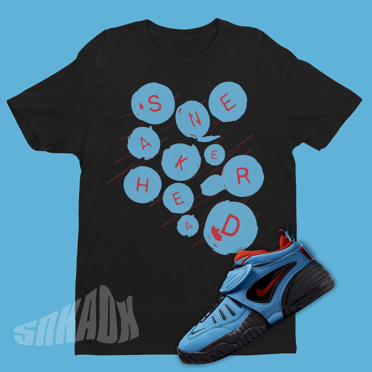 Sneakerhead Shirt To Match AMBUSH Nike Air Adjust Force University Blue