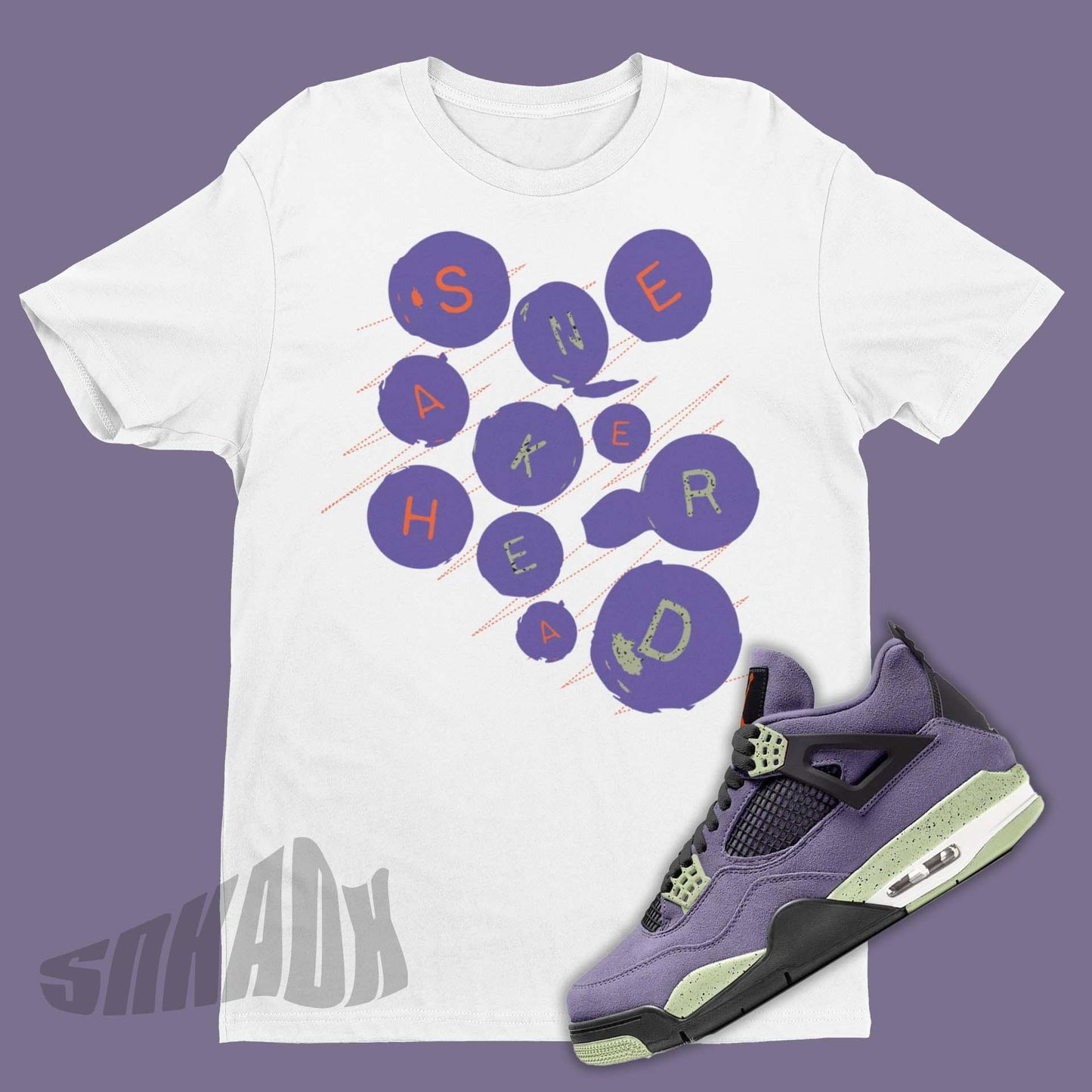 Sneakerhead Shirt To Match Air Jordan 4 Canyon Purple - SNKADX