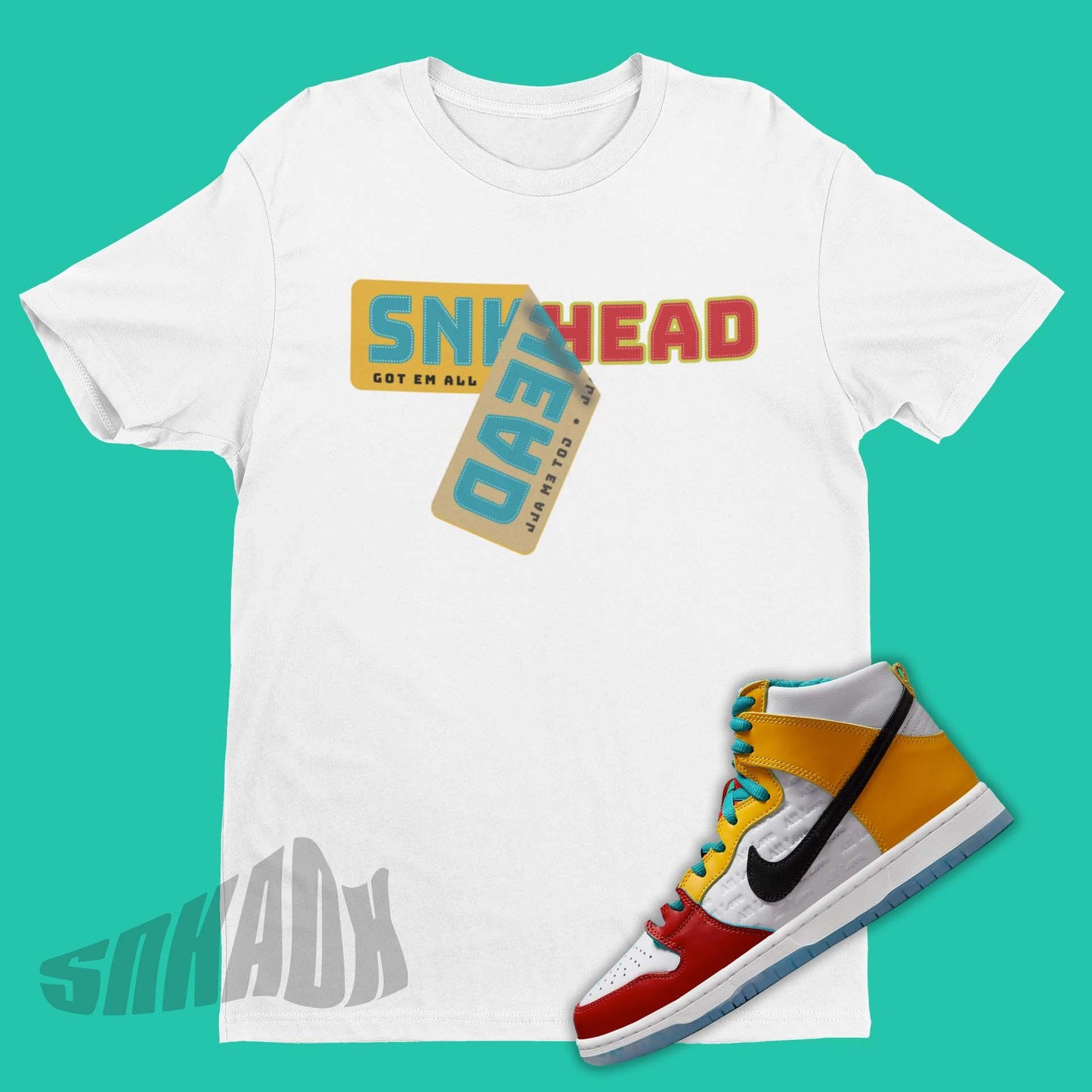 Sneakerhead Shirt To Match FroSkate Nike SB Dunk High All Love No Hate