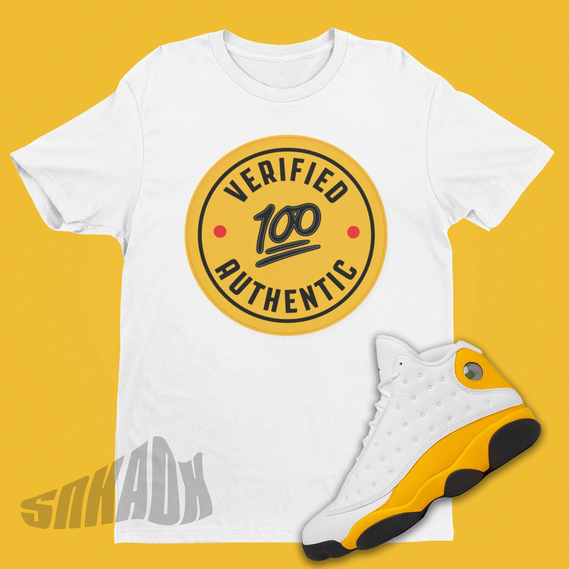 Verified Authentic Shirt to Match Air Jordan 13 Del Sol - SNKADX
