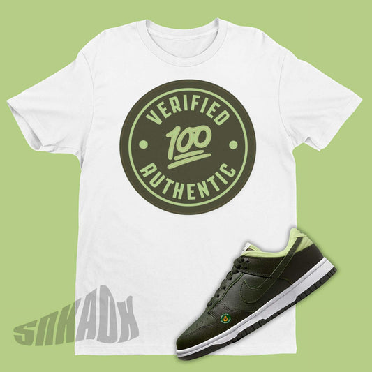 Verified Authentic Shirt To Match Nike Dunk Low Avocado