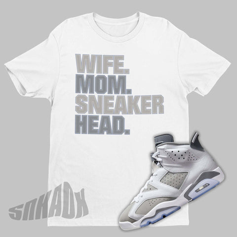 air jordan 6 cool grey mom shirt