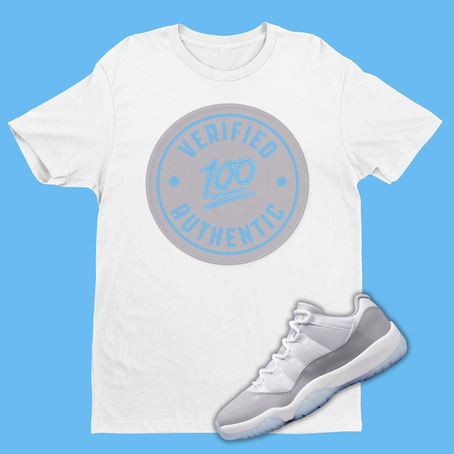 Jordan 11 unc sales shirt