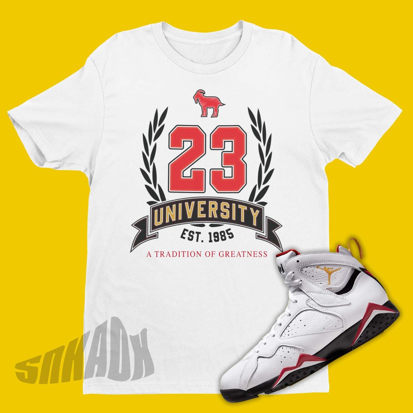 Shirt To Match Air Jordan 7 Cardinal