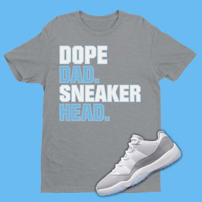 Air Jordan 11 Low Cement Grey shirt