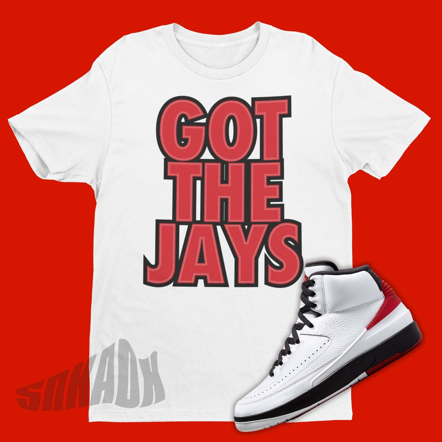 Got The Jays Shirt To Match Air Jordan 2 OG Chicago