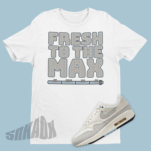 Nike Air Max 1 Safari Summit White shirt