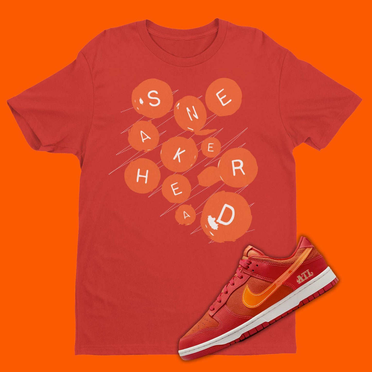 nike dunk low atl matching shirt for sneaker collectors
